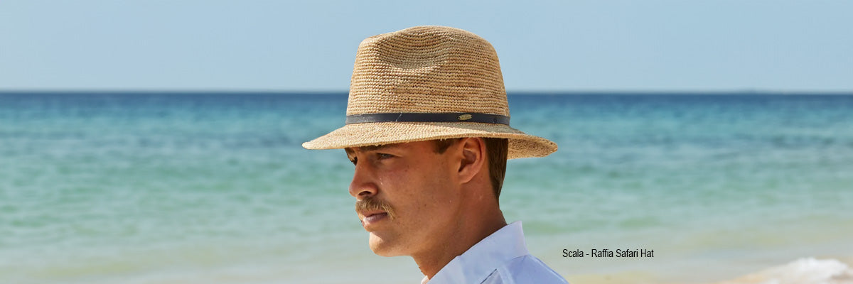 Khaki Toyo Safari Hat  Sun Protection Hats for Men