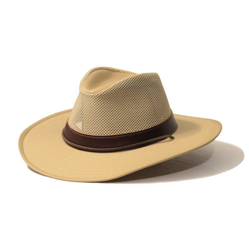 Henschel | Packable Hiker with Leather Band | Hats Unlimited Khaki / LG