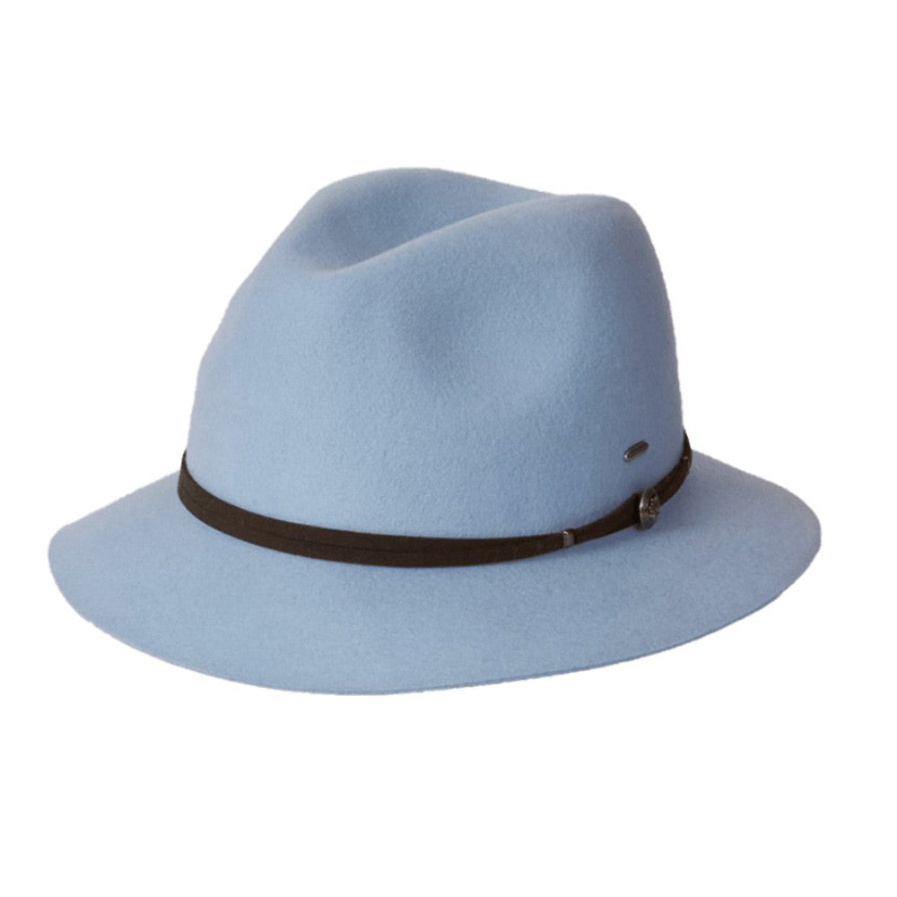 Matilda Mid Brim Hat Faded Denim Blue / Med