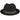 Bailey - Tino LiteFelt® Basalt Fedora - Back