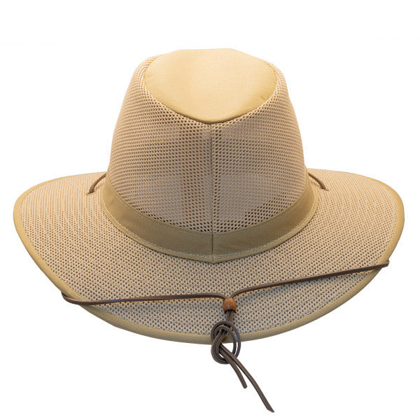 Sun Blocker unisex Outdoor Safari Sun Hat Wide Brim Boonie Cap with Adjustable D