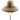 Dorfman Pacific - Palm Lifeguard Straw Sun Hat Coco