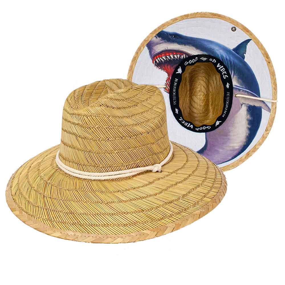 Peter Grimm - White Shark Lifeguard Hat