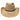 Saint Martin - Crochet Raffia Western Hat Natural - front