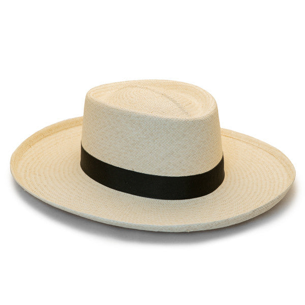 Packable Panama Hats Men Wide Brim, Breathable Summer Hand Weave